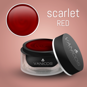 VANICOS Farbgel Scarlet Red 5ml